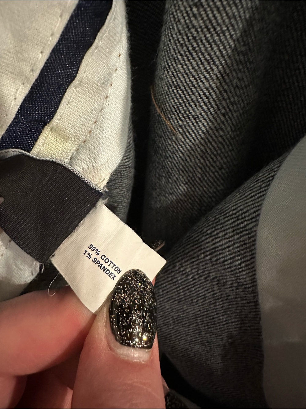 GAP Dark Blue Wide-Leg Jeans for Women - Picture 7 of 8